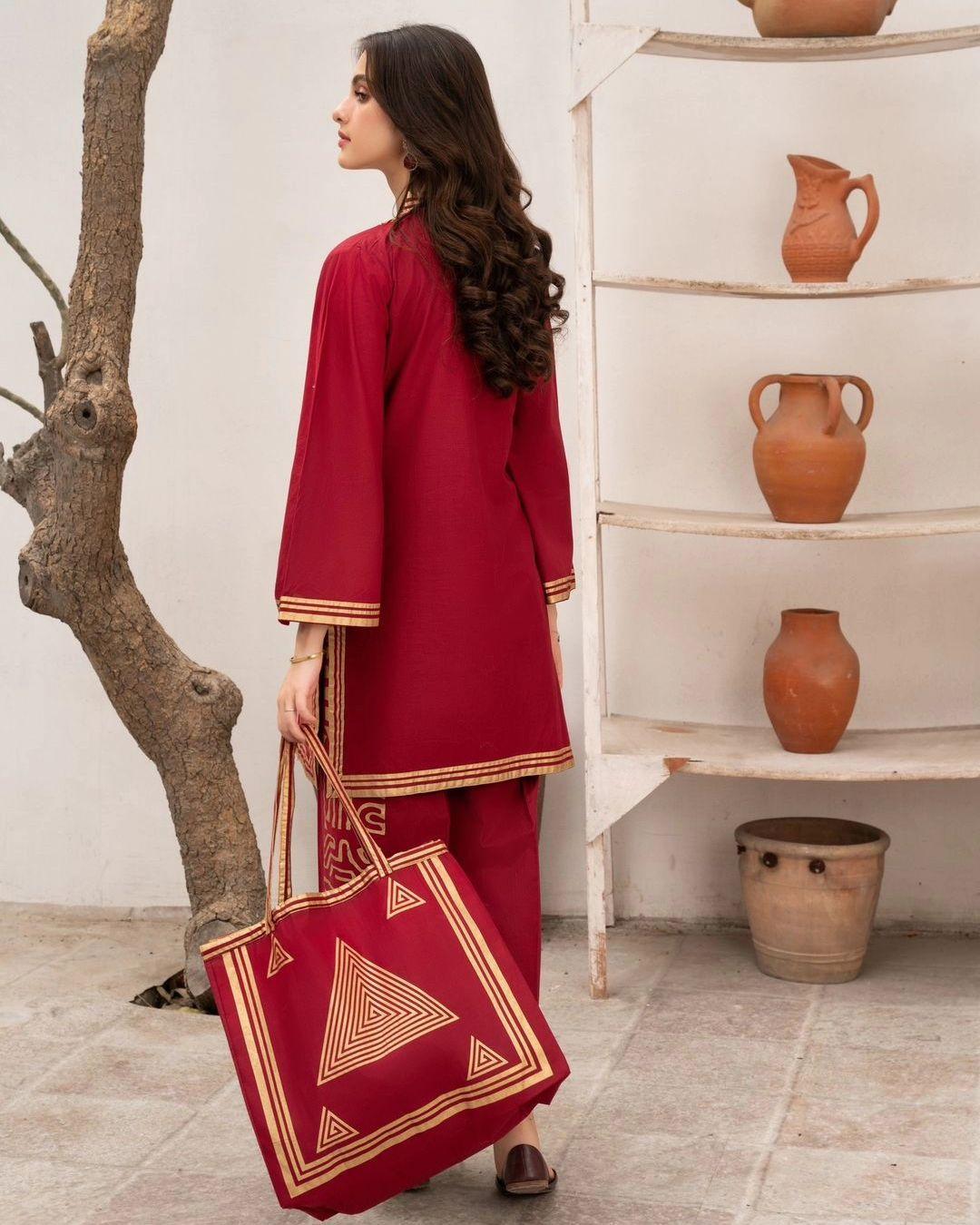 Women's Stitched Linen