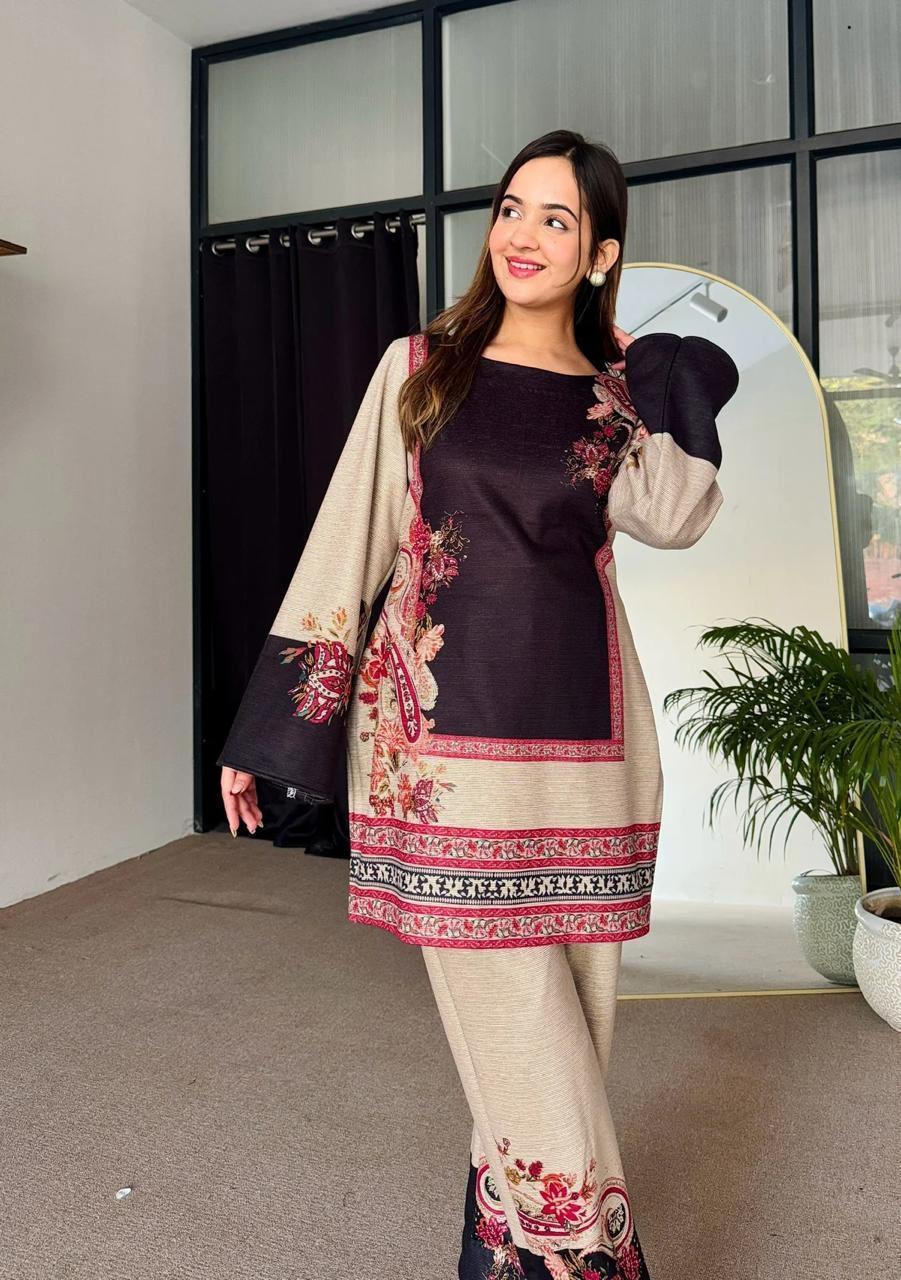 Multi-Color Printed Co-Ord Set