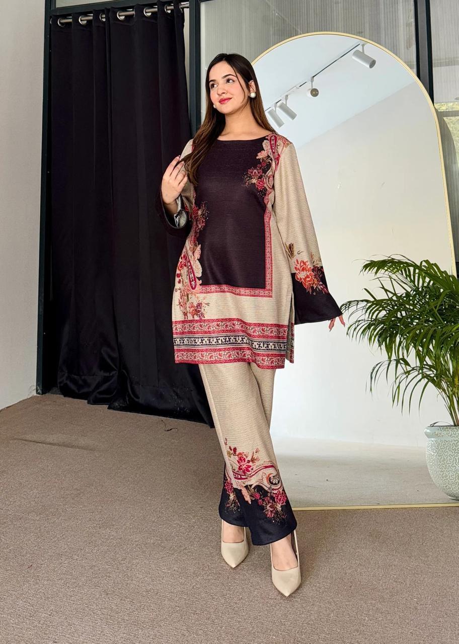 Multi-Color Printed Co-Ord Set