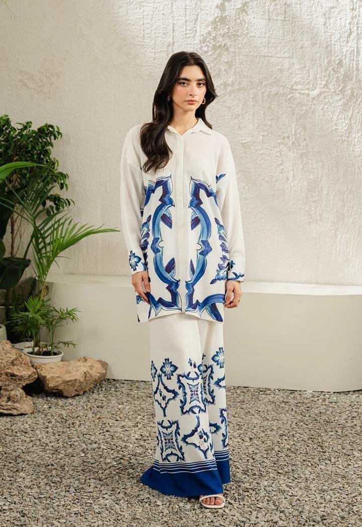 Printed Shirt & Trouser Set
