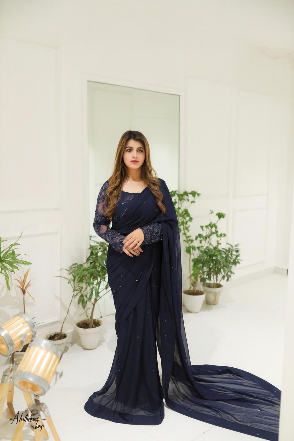 Women’s Chiffon Stitched Saree