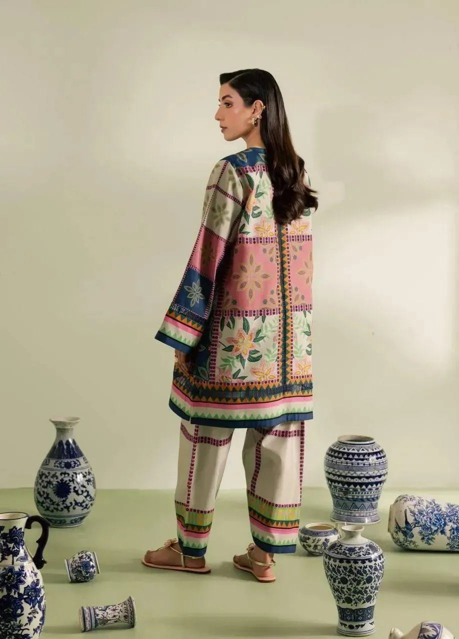 Swiss Lawn Shirt and Trouser Set
