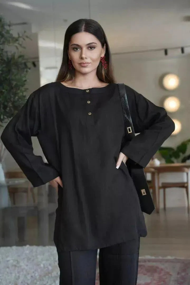 2 Pcs Women's Stitched Suit