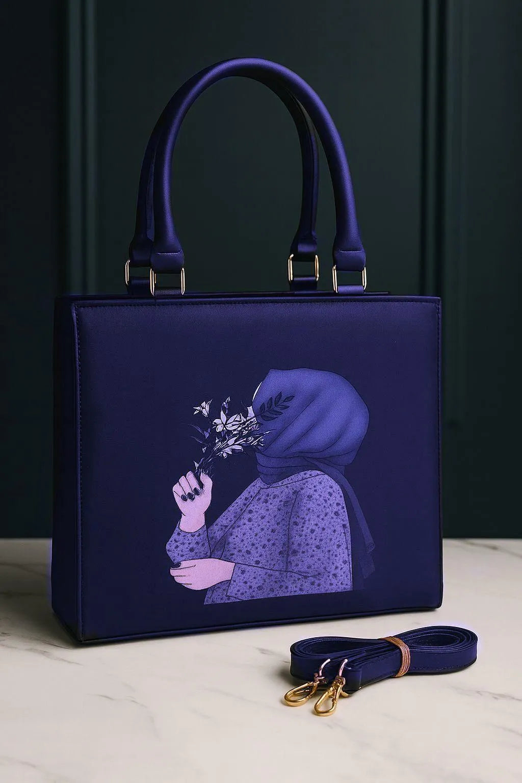 Stylish Women's Canvas Tote Bag