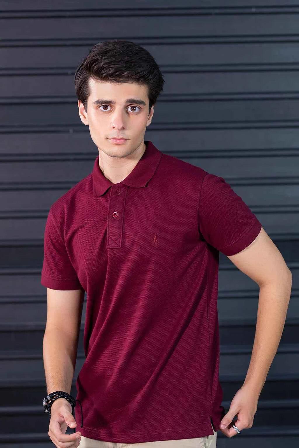 Classic Maroon Polo