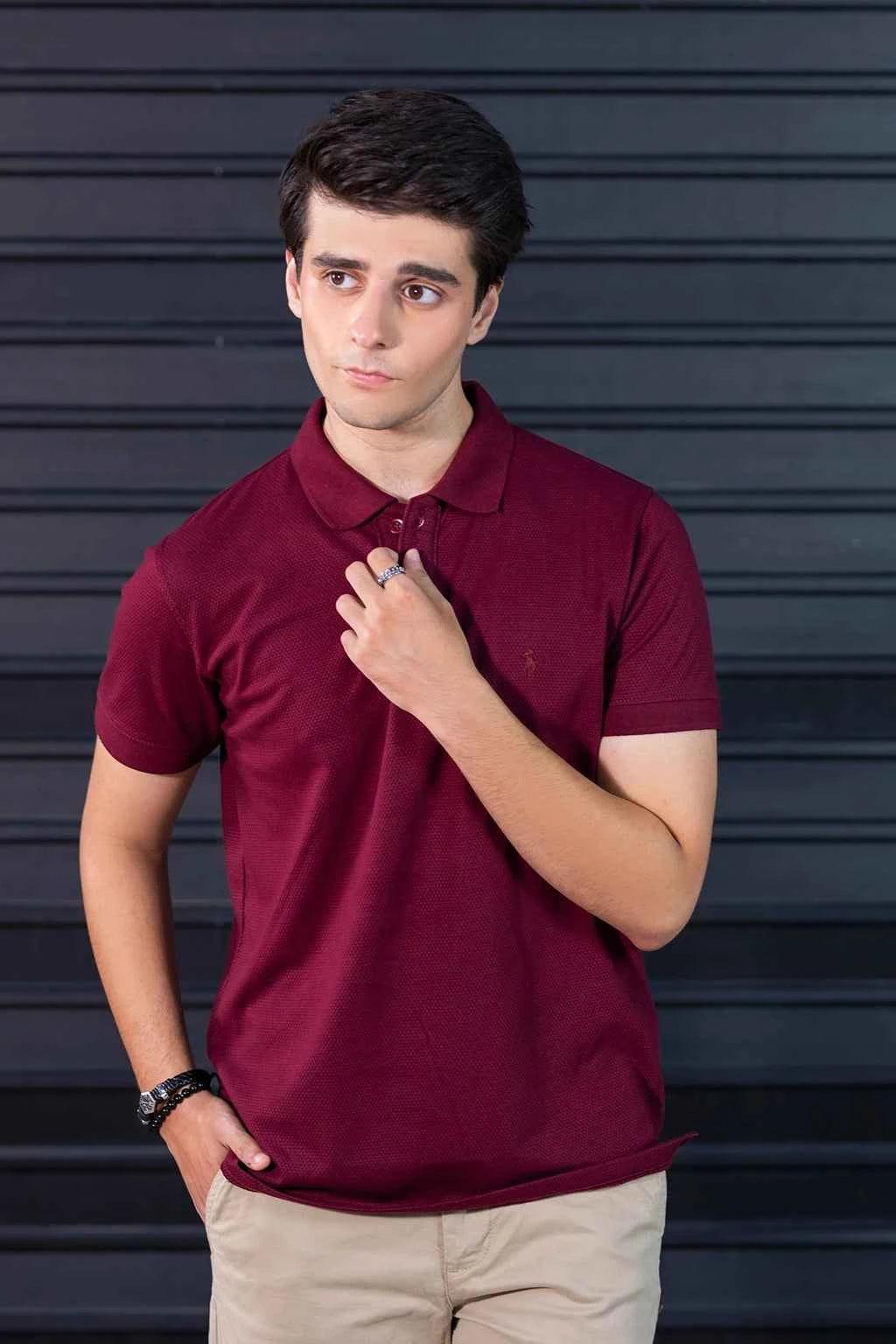 Classic Maroon Polo