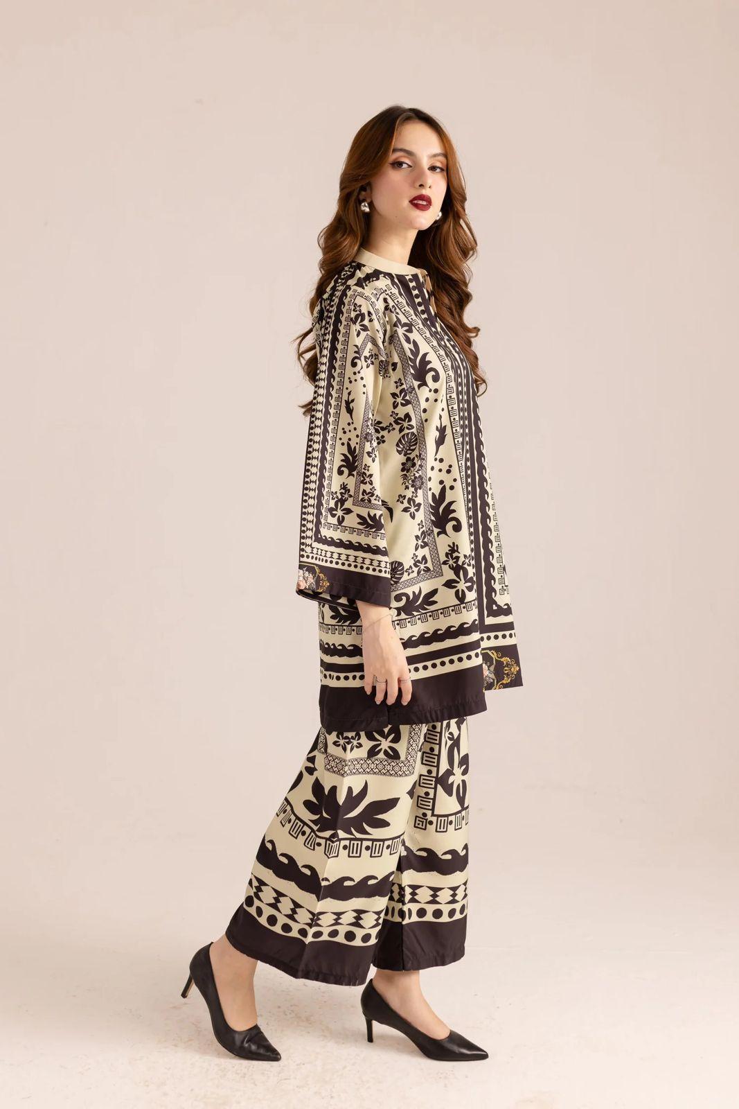 Printed Shirt & Trouser