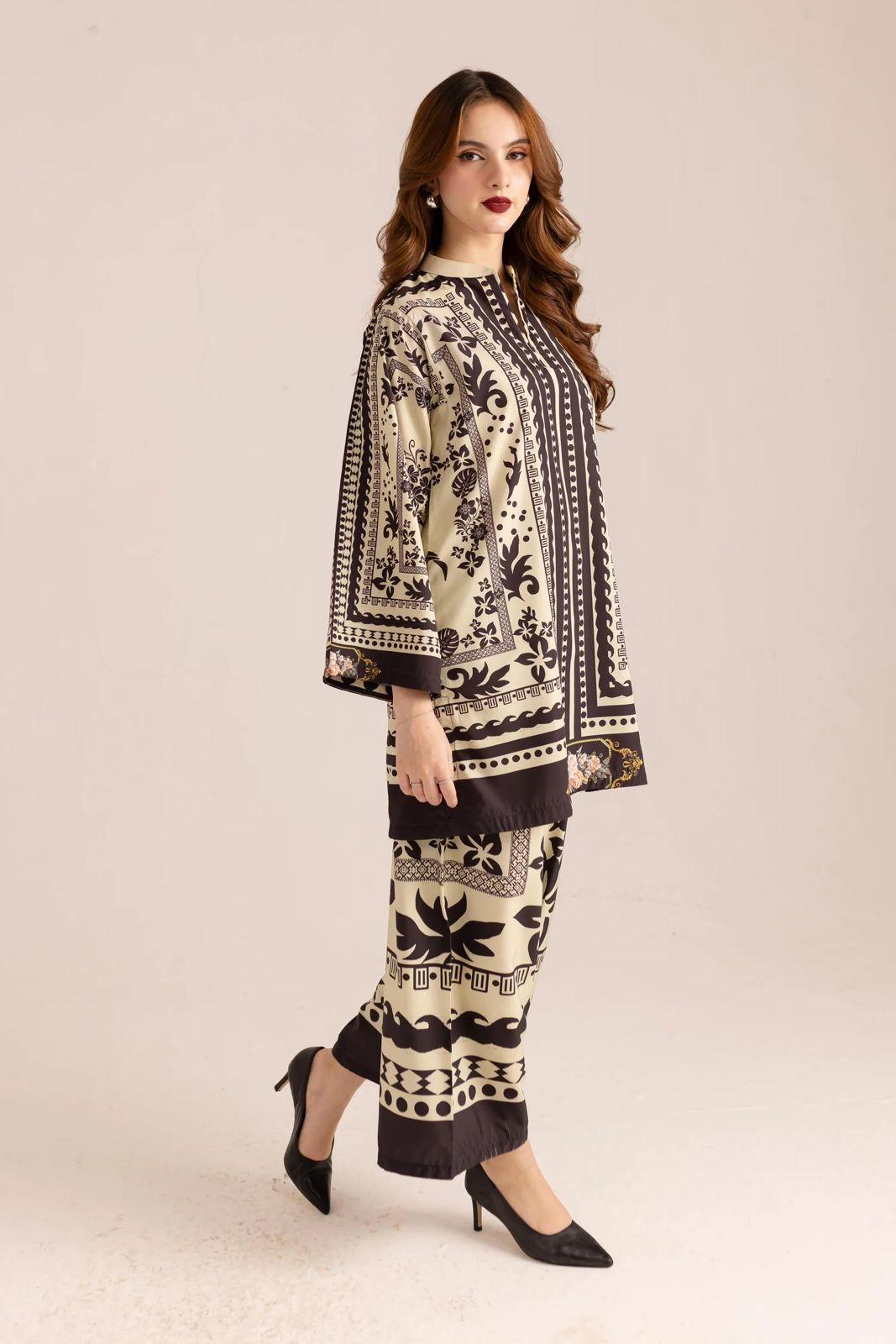 Printed Shirt & Trouser