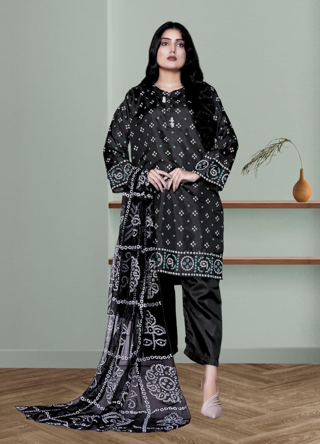 Women Printed Suit 3Pc