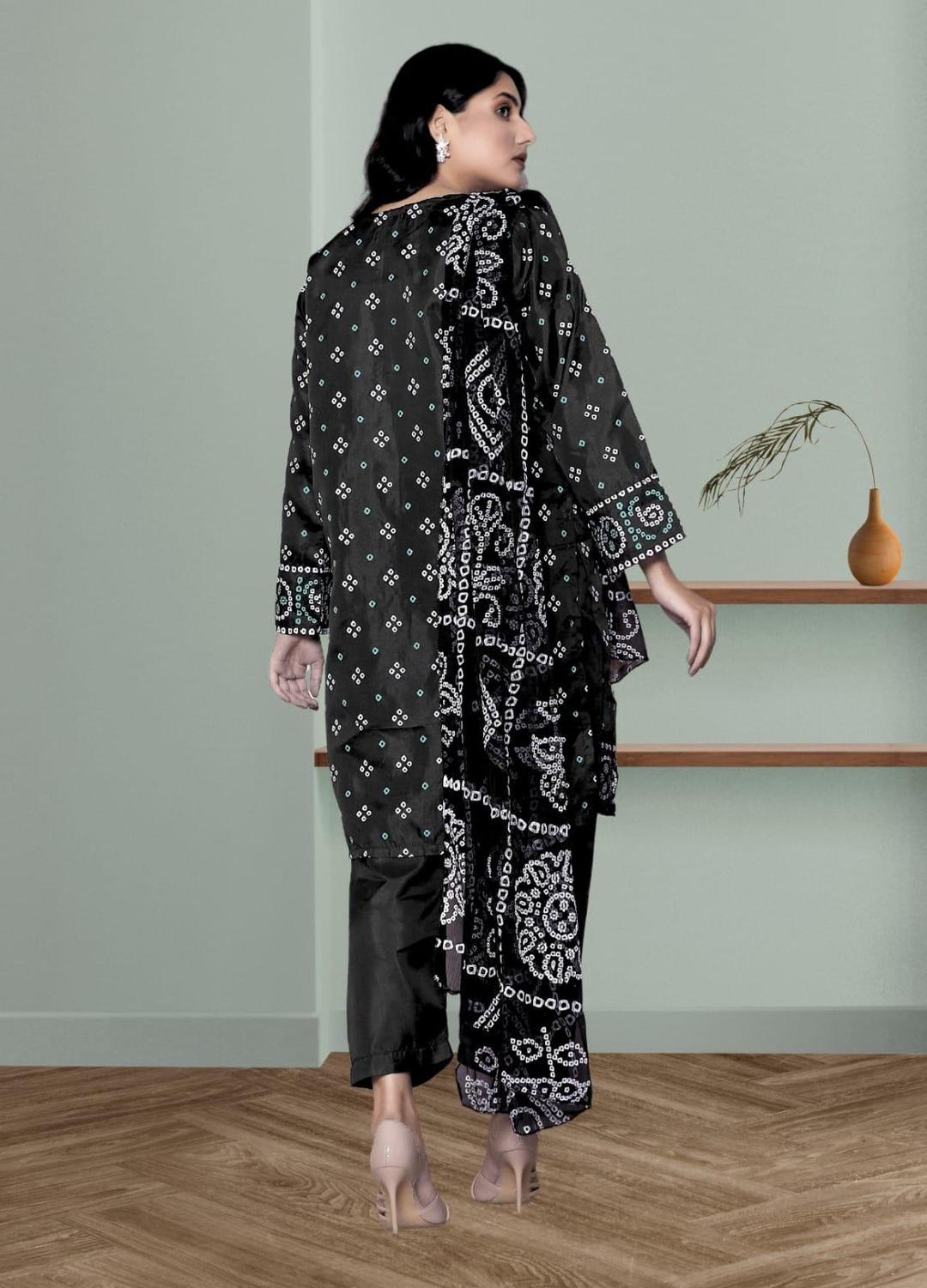 Women Printed Suit 3Pc