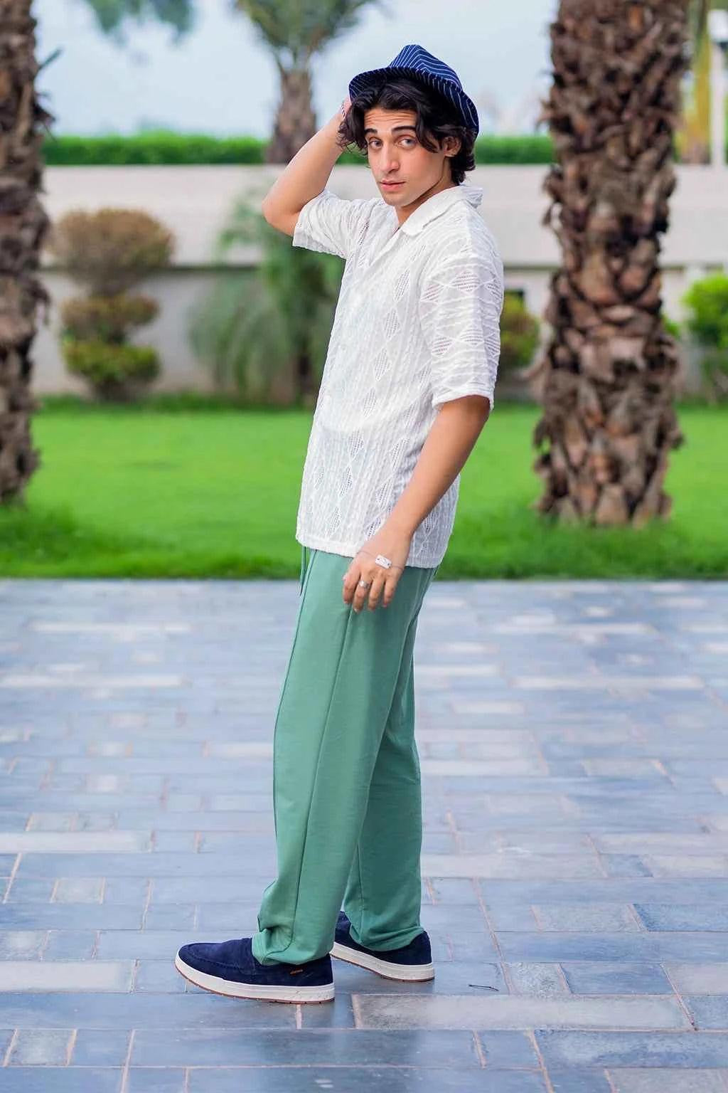 Lagoon Drift White Shirt – Pure Elegance, Everyday Comfort