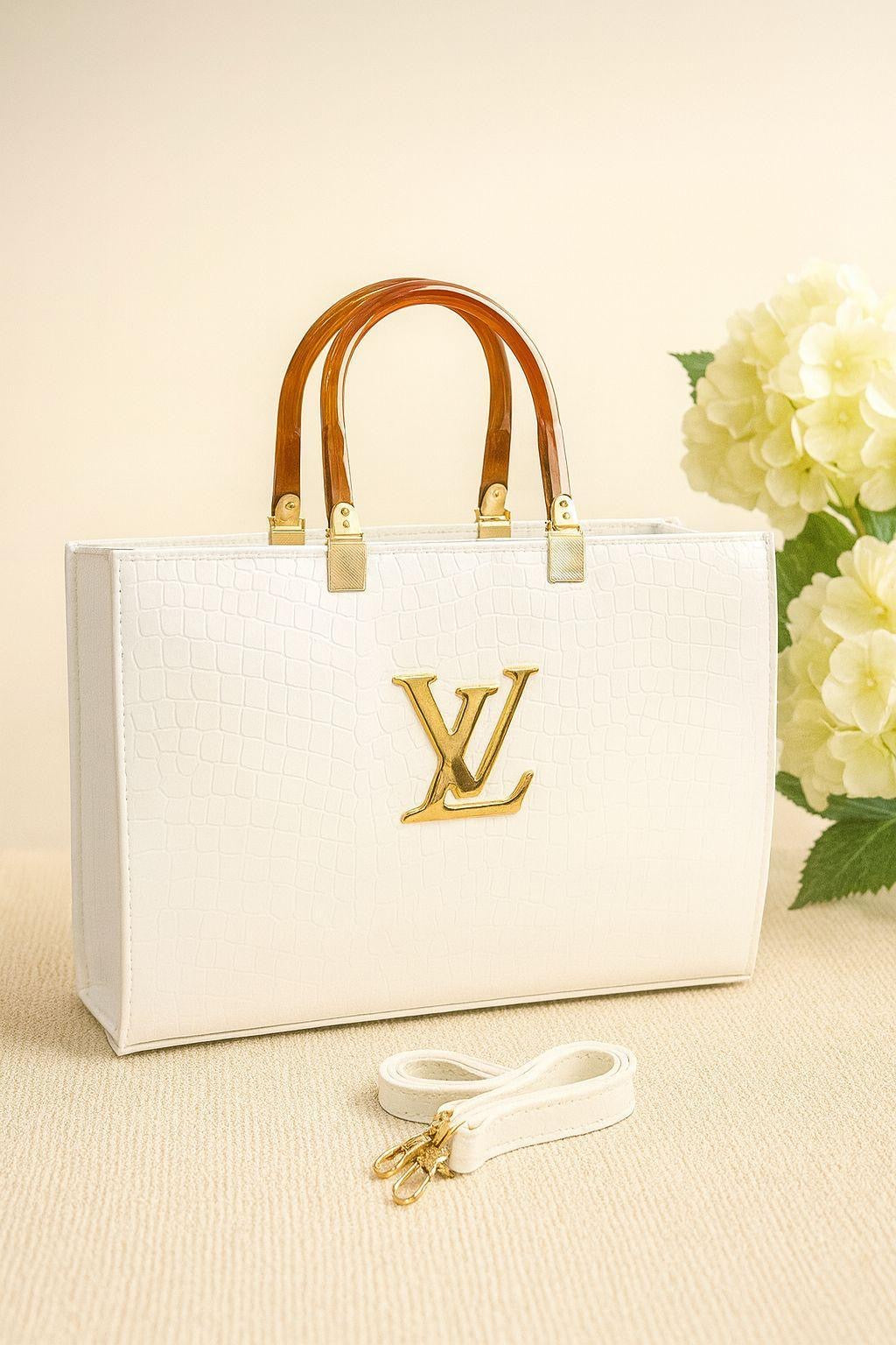 Women’s LV Inspired Handbag Premium Rexine Texture